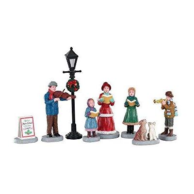 Lemax Baily's Music School Carolers Conjunto de 8 Lemax Baily's Music School Carolers Conjunto de 8