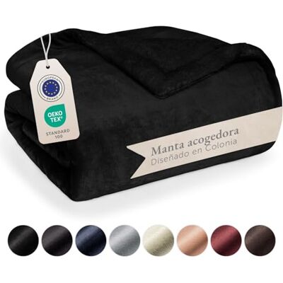Blumtal - Premium Sherpa Kuscheldecke - Preto Blumtal - Premium Sherpa Kuscheldecke - Preto