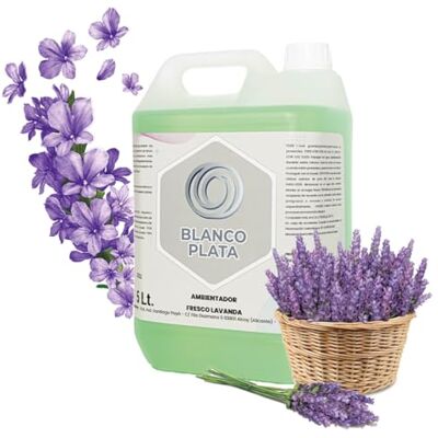 Blanco Ambientador de lavanda de longa duração concentrado (5 litros) Blanco Ambientador de lavanda de longa duração concentrado (5 litros)