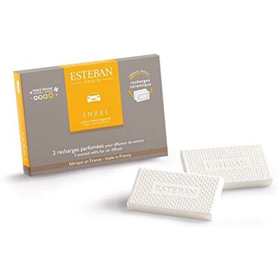 Esteban Recarga perfumada para difusor de carro (âmbar. Esteban Recarga perfumada para difusor de carro (âmbar.