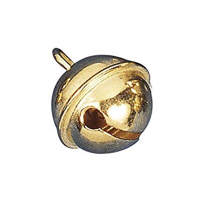 Rayher Cascavéis de metal (forma de bola, 10 unidades), cor dourada Rayher Cascavéis de metal (forma de bola, 10 unidades), cor dourada