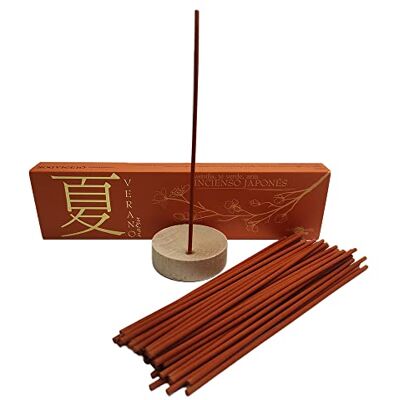 AROMASENSES . Incenso Japão 50 Sticks suporte queimador (verão) AROMASENSES . Incenso Japão 50 Sticks suporte queimador (verão)