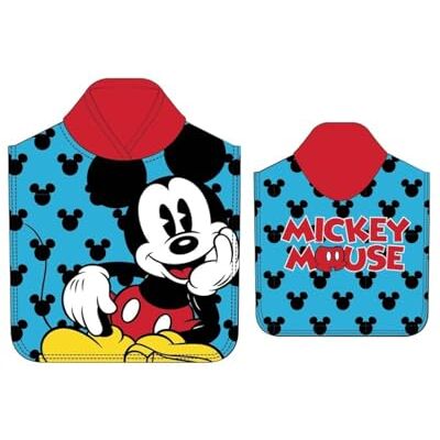 Disney Marvel toalhas poncho infantis 55 x 110 cm 100% microfibra, vários desenhos à escolha (Mickey) Disney Marvel toalhas poncho infantis 55 x 110 cm 100% microfibra, vários desenhos à escolha (Mickey)