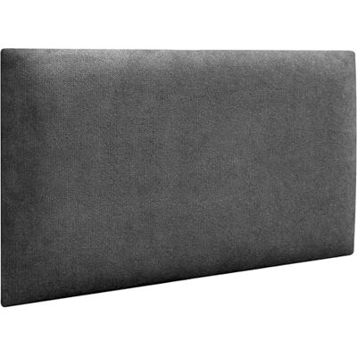 DHOME Painéis estofados de tecido Aqualine autocolantes para parede acústicos absorventes proteção impactos cabeças decoração casa quarto (cinzento-cinza, 60 x 40 cm) DHOME Painéis estofados de tecido Aqualine autocolantes para parede acústicos absorventes proteção impactos cabeças decoração casa quarto (cinzento-cinza, 60 x 40 cm)
