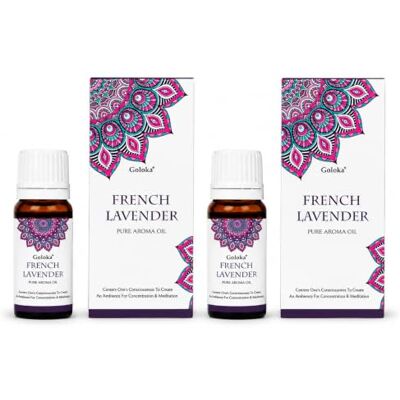 AROMASENSES . 2 unidades óleo essencial lavanda puro Goloka 10 ml (Lavanda) AROMASENSES . 2 unidades óleo essencial lavanda puro Goloka 10 ml (Lavanda)
