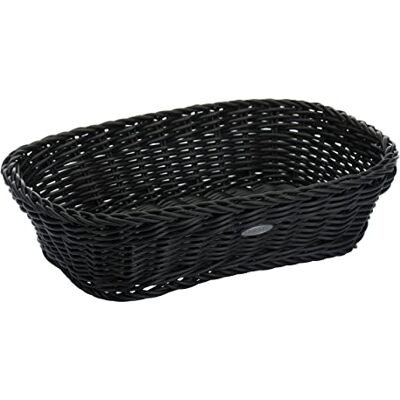 Westmark Cesto multiusos, adequado para hotelaria, Eckig, aprox 26, 5 x 19 x 7 cm, fibra sintética, edição salen, coolorista, preto, Westmark Cesto multiusos, adequado para hotelaria, Eckig, aprox 26, 5 x 19 x 7 cm, fibra sintética, edição salen, coolorista, preto,
