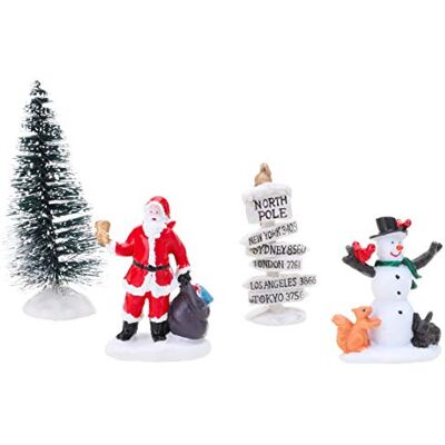 Toyland ® Figura de Natal (resina, 10 x 4 cm) Toyland ® Figura de Natal (resina, 10 x 4 cm)