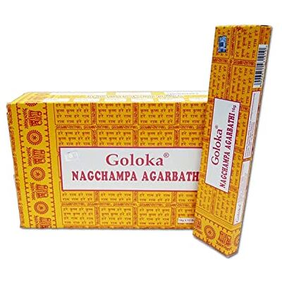 GOLOKA Conjunto de hastes de incenso, 1 pacote, 16 g (embalagem de 12) GOLOKA Conjunto de hastes de incenso, 1 pacote, 16 g (embalagem de 12)