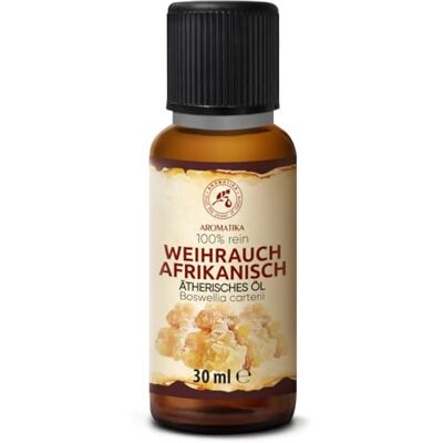Trust Óleo essencial de incenso africano 30 ml Boswellia carterii óleos essenciais naturais para difusor fragrâncias para a casa, sabonetes e velas, aroma duradouro Trust Óleo essencial de incenso africano 30 ml Boswellia carterii óleos essenciais naturais para difusor fragrâncias para a casa, sabonetes e velas, aroma duradouro
