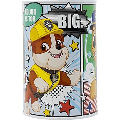 Stor Cofrinho infantil metálico A patrulha Canina Comic Stor Cofrinho infantil metálico A patrulha Canina Comic