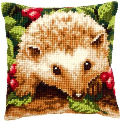 Vervaco Porcupine com Amoras almofada para bordar - almofada Vervaco Porcupine com Amoras almofada para bordar - almofada