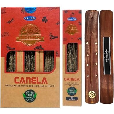 AROMASENSES . Incenso canela fumado orgânico unhas 100 % natural feito à mão 25 g x 12 = 300 g relaxamento meditação ioga 1 tábua aromaterapia AROMASENSES . Incenso canela fumado orgânico unhas 100 % natural feito à mão 25 g x 12 = 300 g relaxamento meditação ioga 1 tábua aromaterapia