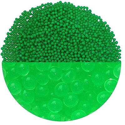 trendfinding 100 g grânulos decorativos de retenção de água verde, granulometria 3,5-4 mm, decoração para flores e plantas, 10 litros, muito económico, versátil trendfinding 100 g grânulos decorativos de retenção de água verde, granulometria 3,5-4 mm, decoração para flores e plantas, 10 litros, muito económico, versátil