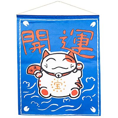 Lachineuse Painel de Parede com Gato Japonês - Arte Decorativa Lachineuse Painel de Parede com Gato Japonês - Arte Decorativa