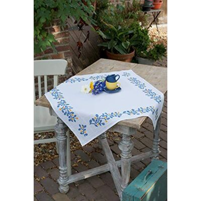 Vervaco Toalha de mesa para kit bordado ponto cruz contado bordado tamanhos azuis decoração para artesanato DIY adultos conjunto lazer criativo presente ca. 80x80cm Cross Stitch Embroidery Vervaco Toalha de mesa para kit bordado ponto cruz contado bordado tamanhos azuis decoração para artesanato DIY adultos conjunto lazer criativo presente ca. 80x80cm Cross Stitch Embroidery