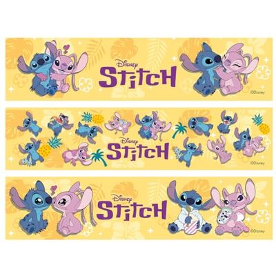 dekora , Stitch Ribbon, fita decorativa para bolo, ideal para bolos infantis e festas temáticas, impressão comestível, fácil de colocar, 21 x 5 cm dekora , Stitch Ribbon, fita decorativa para bolo, ideal para bolos infantis e festas temáticas, impressão comestível, fácil de colocar, 21 x 5 cm