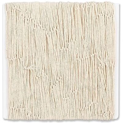 CraftWerk ® Rede de pesca decorativa, design marítimo, 400 x 200 cm, cor natural CraftWerk ® Rede de pesca decorativa, design marítimo, 400 x 200 cm, cor natural