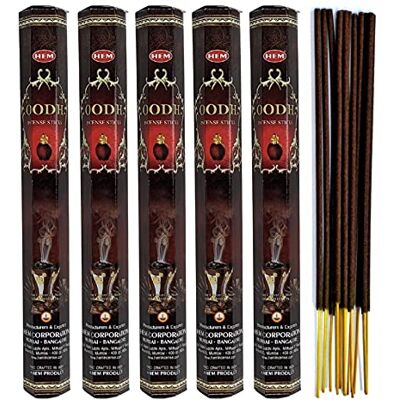 HEM Incenso madeira de Oud. Lote de 100 paus HEM Incenso madeira de Oud. Lote de 100 paus