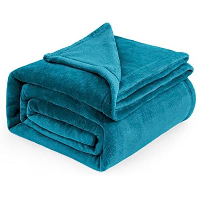 Bedsure Manta de flanela para cama e sofá Bedsure Manta de flanela para cama e sofá