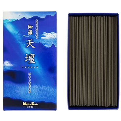 nippon kodo Incenso japonês Tendan Kyara, madeira de água (Aloe), caixa grande nippon kodo Incenso japonês Tendan Kyara, madeira de água (Aloe), caixa grande