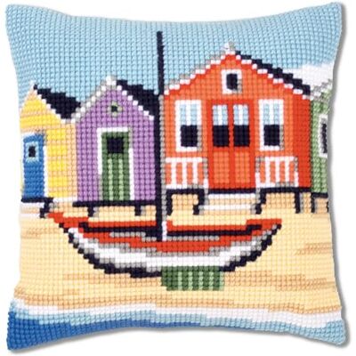 Vervaco Ponto cruz kit almofada decorativa na costa artesanato adultos decoração bordar kit iniciantes completo DIY bordado criativo presente ca. 40 x 40 cm Cross Stitch Embroidery Vervaco Ponto cruz kit almofada decorativa na costa artesanato adultos decoração bordar kit iniciantes completo DIY bordado criativo presente ca. 40 x 40 cm Cross Stitch Embroidery