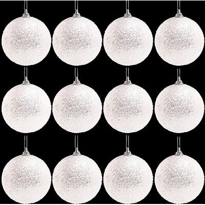 Toyland ® Pacote de bolas de árvore de Natal brilhantes de 16 a 9 cm: ornamentos tradicionais de Natal Toyland ® Pacote de bolas de árvore de Natal brilhantes de 16 a 9 cm: ornamentos tradicionais de Natal