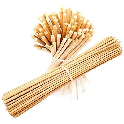 Trust Difusor de folha palitos de bambu de substituição 50 peças 23 cm 3 mm para difusor de óleo de fragrância de quarto aromas de quarto Trust Difusor de folha palitos de bambu de substituição 50 peças 23 cm 3 mm para difusor de óleo de fragrância de quarto aromas de quarto