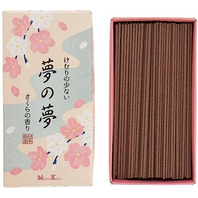 nippon kodo Incenso Yume no Yume, hastes de incenso natural japonês, fragrância de flores de cerejeira, cerca de 200 peças nippon kodo Incenso Yume no Yume, hastes de incenso natural japonês, fragrância de flores de cerejeira, cerca de 200 peças