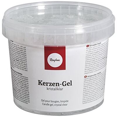 Rayher Gel de vela, cubo de 750 g, multicolorido Rayher Gel de vela, cubo de 750 g, multicolorido
