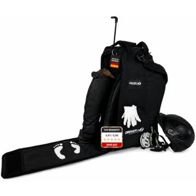 Driver13 Mochila para botas de equitação com compartimento para capacete para botas de equitação, em muitas cores Driver13 Mochila para botas de equitação com compartimento para capacete para botas de equitação, em muitas cores