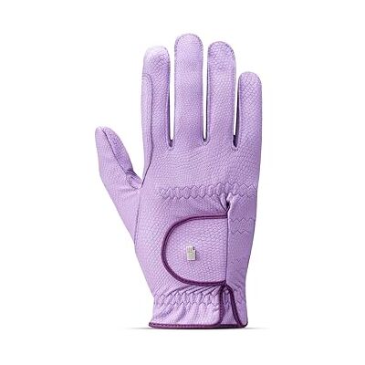 Roeckl Sports Lona Luva de equitação, cor violeta 7,5 Roeck-Grip® respirável, elástico e flexível, aderência precisa das rédeas ecrã tátil Roeckl Sports Lona Luva de equitação, cor violeta 7,5 Roeck-Grip® respirável, elástico e flexível, aderência precisa das rédeas ecrã tátil