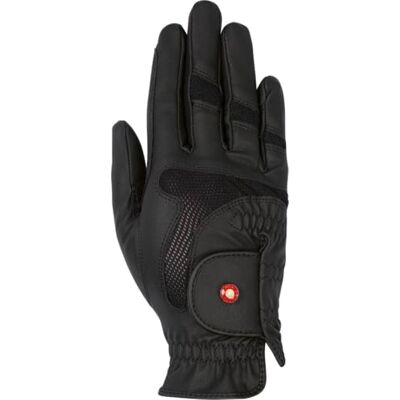 HKM Pro Team Luvas de equitação (tamanho S), preto HKM Pro Team Luvas de equitação (tamanho S), preto