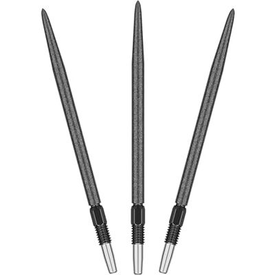 Target Darts Swiss Point SLK Luke Litlacer Pontas de dardos (conjunto de 3 pontas) 30 mm M/35 mm M/42 mm, ouro/prata/preto, pontas de dardos com textura rugosa, pontas de dardos de aço de substituição Target Darts Swiss Point SLK Luke Litlacer Pontas de dardos (conjunto de 3 pontas) 30 mm M/35 mm M/42 mm, ouro/prata/preto, pontas de dardos com textura rugosa, pontas de dardos de aço de substituição