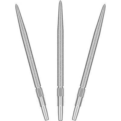 Target Darts Swiss Point SLK Luke Litlacer Pontas de dardos (conjunto de 3 pontas) 30 mm M/35 mm M/42 mm, ouro/prata/preto, pontas de dardos com textura rugosa, pontas de dardos de aço de substituição Target Darts Swiss Point SLK Luke Litlacer Pontas de dardos (conjunto de 3 pontas) 30 mm M/35 mm M/42 mm, ouro/prata/preto, pontas de dardos com textura rugosa, pontas de dardos de aço de substituição