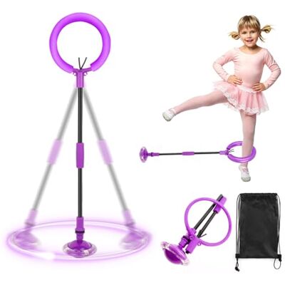 RISVOWO Tornozelo de bola de salto, anel de salto intermitente para crianças, colorido tornozelo Skip Ball dobrável brinquedo de anel de salto de tornozelo presente para meninos e meninas de 5 6 7 8 9 10 anos RISVOWO Tornozelo de bola de salto, anel de salto intermitente para crianças, colorido tornozelo Skip Ball dobrável brinquedo de anel de salto de tornozelo presente para meninos e meninas de 5 6 7 8 9 10 anos