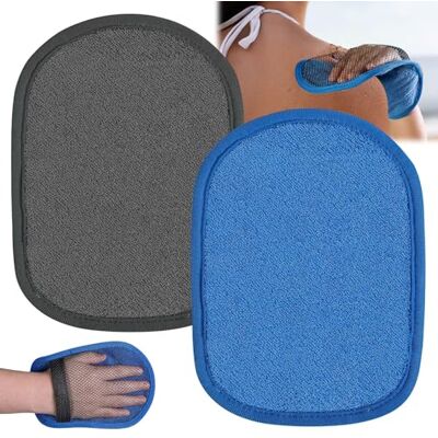 JAMSSOW 2 luvas reutilizáveis de remoção de areia de praia para remover luvas de remoção de areia de praia (cinza azul) JAMSSOW 2 luvas reutilizáveis de remoção de areia de praia para remover luvas de remoção de areia de praia (cinza azul)