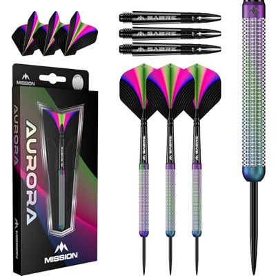 Mission Dardos missão Aurora coral pvd 90% 23 g Mission Dardos missão Aurora coral pvd 90% 23 g