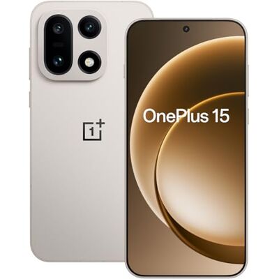 OnePlus 15 Smartphone com Tri-Chip AI, Snapdragon 8Elite Gen5, ecrã de 6,78" a 165Hz, bateria de 7300 mAh e câmara tripla de 50 MP, 16 GB RAM+512 GB ROM, Sand Storm Garantia estendida de 3 anos OnePlus 15 Smartphone com Tri-Chip AI, Snapdragon 8Elite Gen5, ecrã de 6,78" a 165Hz, bateria de 7300 mAh e câmara tripla de 50 MP, 16 GB RAM+512 GB ROM, Sand Storm Garantia estendida de 3 anos