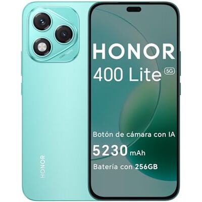 HONOR Lit 5G Smartphone de 4 GB + 128 GB, Dual SIM NFC, 10,8 MP com botão com IA, 7 ', ecrã AMOLED Green HONOR Lit 5G Smartphone de 4 GB + 128 GB, Dual SIM NFC, 10,8 MP com botão com IA, 7 ', ecrã AMOLED Green