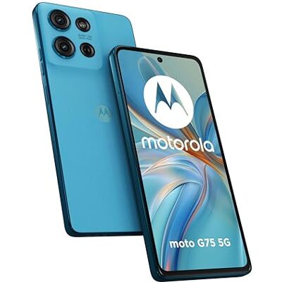 Motorola moto g75 5G 256GB, Handy Aqua Blue, Kunstleder, Android 14, 8 GB LPDDR4X Motorola moto g75 5G 256GB, Handy Aqua Blue, Kunstleder, Android 14, 8 GB LPDDR4X