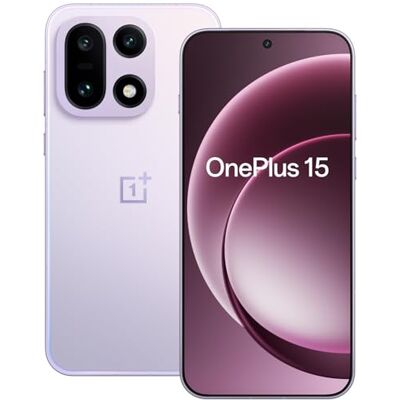 OnePlus 15 Smartphone com Tri-Chip AI, Snapdragon 8Elite Gen5, ecrã de 6,78" a 165Hz, bateria de 7300 mAh e câmara tripla de 50 MP, 16 GB RAM+512 GB ROM, ultra violet, garantia estendida de 3 anos OnePlus 15 Smartphone com Tri-Chip AI, Snapdragon 8Elite Gen5, ecrã de 6,78" a 165Hz, bateria de 7300 mAh e câmara tripla de 50 MP, 16 GB RAM+512 GB ROM, ultra violet, garantia estendida de 3 anos