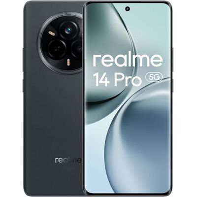 realme 14 Pro 5G Smartphone 8GB+256GB, Grey Batería 5130mAh, Carga rápida 45W, Pantalla 6,72 pulgadas, tasa de refresco 120Hz, Cámara 50MP, Dimensity 7300 Energy, IP69 realme 14 Pro 5G Smartphone 8GB+256GB, Grey Batería 5130mAh, Carga rápida 45W, Pantalla 6,72 pulgadas, tasa de refresco 120Hz, Cámara 50MP, Dimensity 7300 Energy, IP69