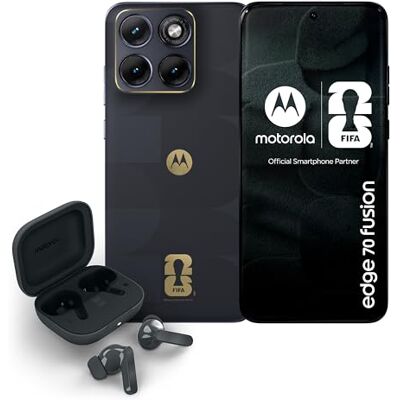 Motorola Edge 70 Fusion Edition Fifa 8 + 256 GB 6,78" 5G Pantone Silhouette + Moto Buds Bass EU Motorola Edge 70 Fusion Edition Fifa 8 + 256 GB 6,78" 5G Pantone Silhouette + Moto Buds Bass EU