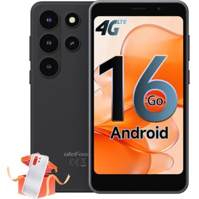Ulefone Note 22 telemóveis Android 16 Go, 20 GB+32 GB/SD-2TB, câmara 2MP, 3000 mAh bateria substituível telemóvel mini smartphone 5.0" HD 3 ranhuras para cartões 4G Dual SIM/Face ID/GPS/OTG/FM preto Ulefone Note 22 telemóveis Android 16 Go, 20 GB+32 GB/SD-2TB, câmara 2MP, 3000 mAh bateria substituível telemóvel mini smartphone 5.0" HD 3 ranhuras para cartões 4G Dual SIM/Face ID/GPS/OTG/FM preto