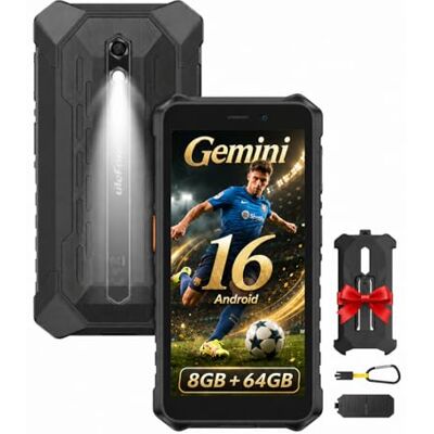 Ulefone Rugking 2 Pro telemóvel rugerizado Android 16, 8 GB + 64 GB/2TB TF telemóvel inquebrável, 5,45" cristal Gorilla 4550 mAh bateria lanterna 13 MP telemóvel inquebrável duplo SIM/NFC/OTG/Face Ulefone Rugking 2 Pro telemóvel rugerizado Android 16, 8 GB + 64 GB/2TB TF telemóvel inquebrável, 5,45" cristal Gorilla 4550 mAh bateria lanterna 13 MP telemóvel inquebrável duplo SIM/NFC/OTG/Face