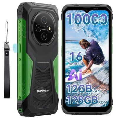 Blackview Fort1 Android 15 telemóvel inquebrável, bateria 10000 mAh, 12 GB RAM+128 GB ROM/TF 2TB telemóvel rígido, 6,56" HD 90 Hz telemóveis resistentes, gémeos AI/NFC/OTG/GPS/3 ranhura. P Smartphone K/390 g Blackview Fort1 Android 15 telemóvel inquebrável, bateria 10000 mAh, 12 GB RAM+128 GB ROM/TF 2TB telemóvel rígido, 6,56" HD 90 Hz telemóveis resistentes, gémeos AI/NFC/OTG/GPS/3 ranhura. P Smartphone K/390 g
