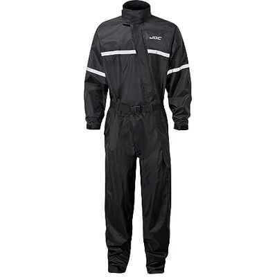 JDC SHIELD, Fato impermeável de 1 só peça, para andar de mota à chuva, usar sobre fato, 1 peça JDC SHIELD, Fato impermeável de 1 só peça, para andar de mota à chuva, usar sobre fato, 1 peça