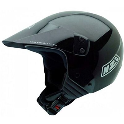 NZI Indoor Black capacete de motociclo, preto NZI Indoor Black capacete de motociclo, preto