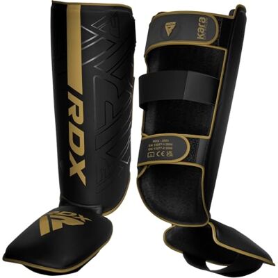 RDX Protetores de Canela Kick Boxing Muay Thai MMA Proteção, Maya Hide Couro Kara Canela Peito do Pé Artes Marciais Treinamento Boxe Sparring BJJ Karatê e Combate Treinamento Protetor de Perna RDX Protetores de Canela Kick Boxing Muay Thai MMA Proteção, Maya Hide Couro Kara Canela Peito do Pé Artes Marciais Treinamento Boxe Sparring BJJ Karatê e Combate Treinamento Protetor de Perna