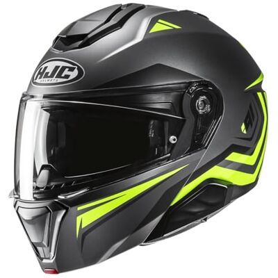 HJC , Capacete Moto Modular i91 TRICUS MC3HSF, XL HJC , Capacete Moto Modular i91 TRICUS MC3HSF, XL